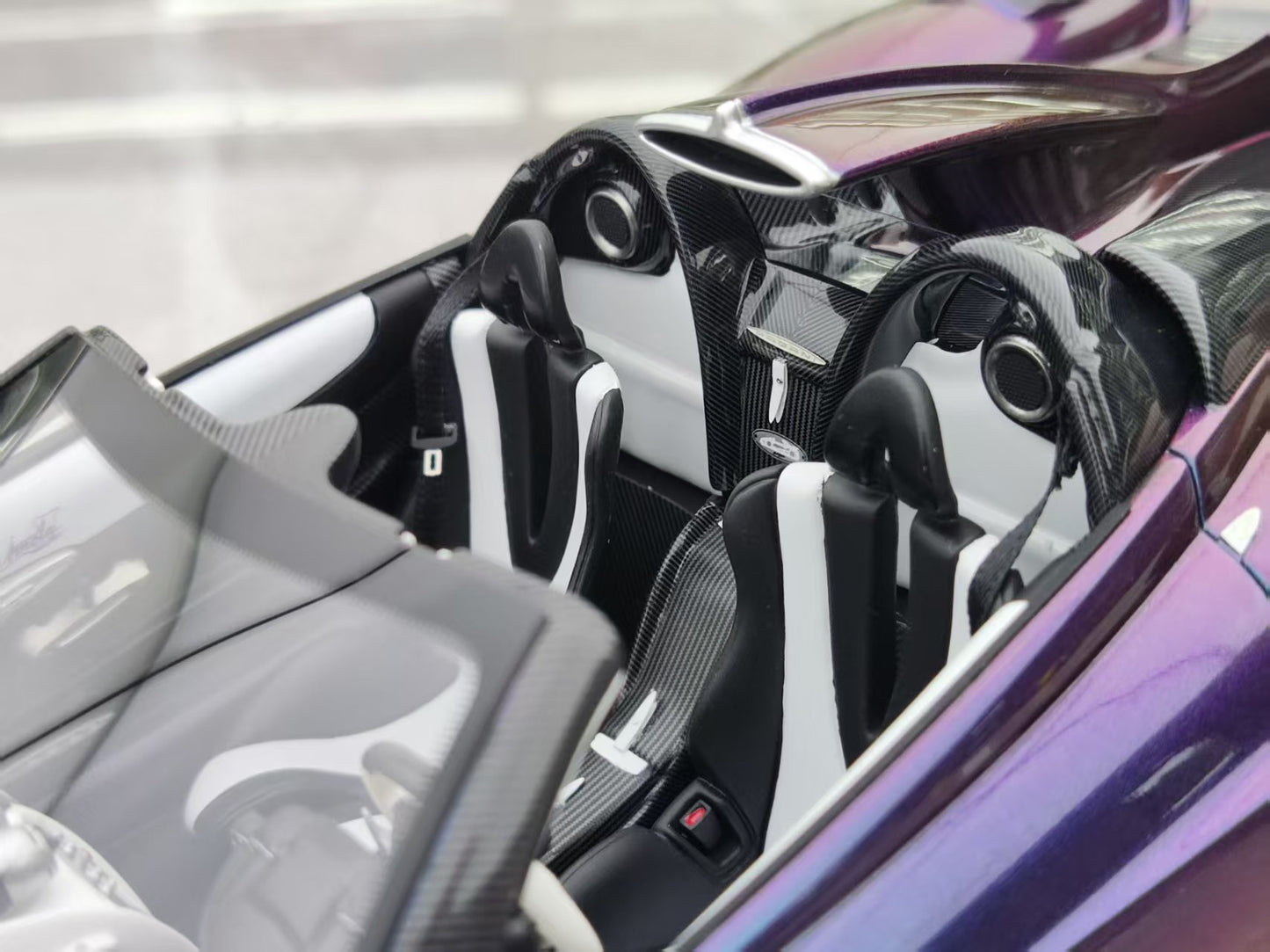 BBR 1/18 Pagani IMOLA ROADSTER Color Changing Purple P18250C