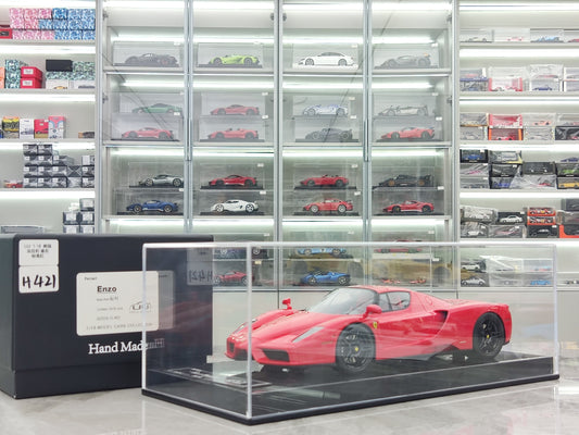 UU 1/18 Ferrari Enzo Standard Red Car Model Decoration JS-UU005