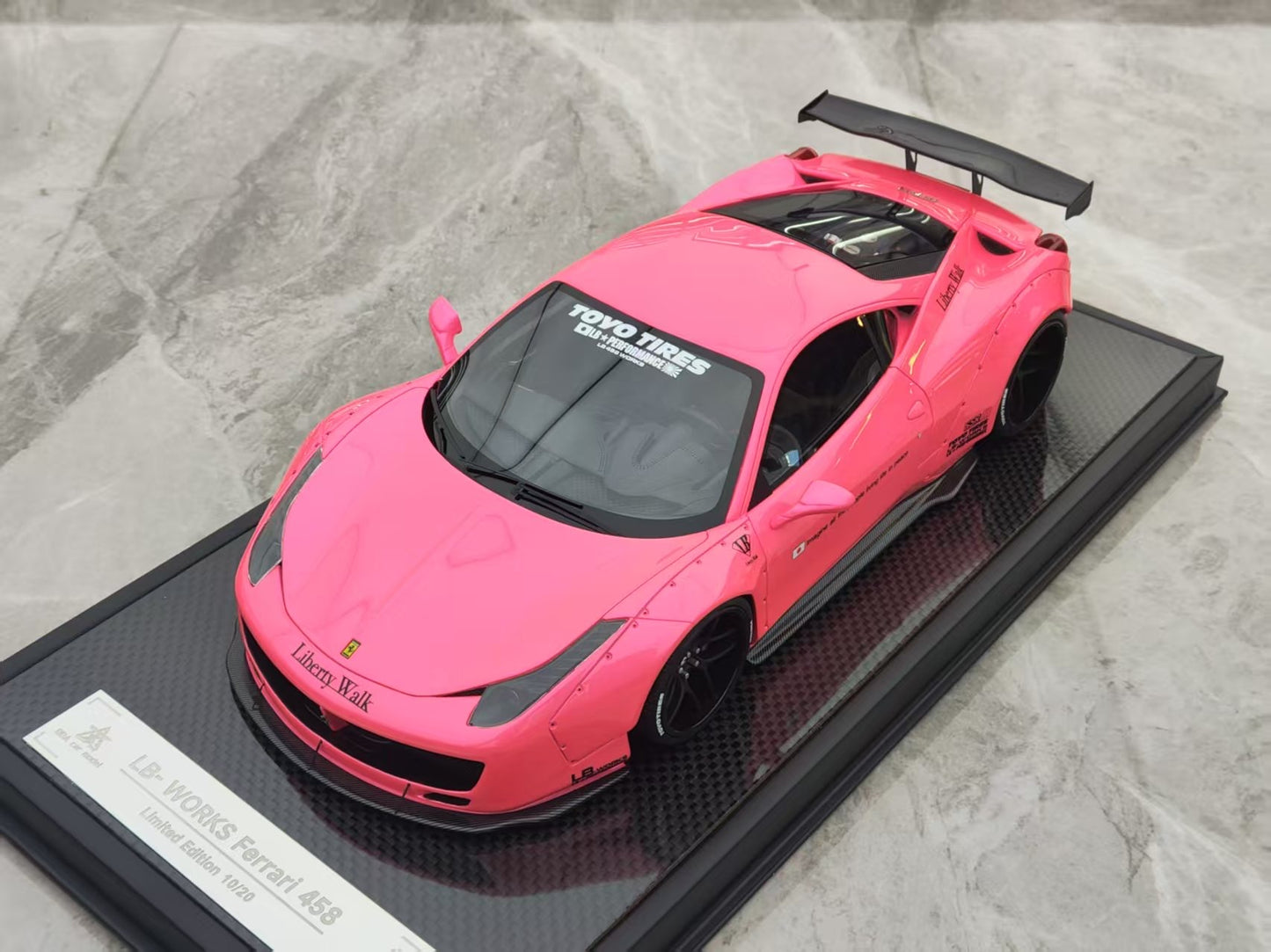 BBA Model 1/18 Ferrari 458 lbwk model car BBA021