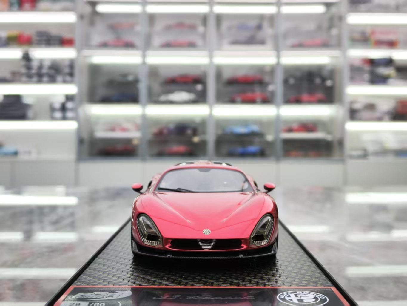 BBR 1/43 Alfa Romeo 33 Stradale Metallic Red Model Car BBRC291CH