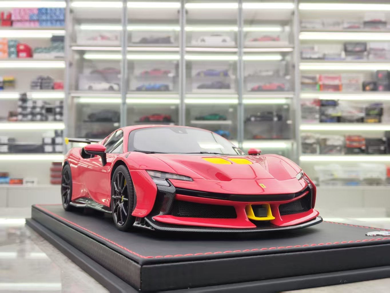 BBR 1/18 Ferrari SF90XX Standard Red Limited Edition Car Model P18237RC