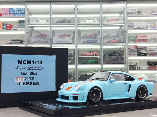MCM 1/18 Porsche Singer DLS Turbo Carbon Base with Bay Wing and Low Wing MCM014