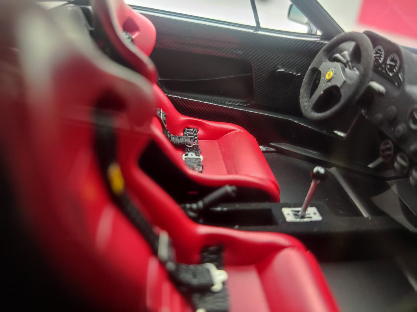 GL 1/18 Ferrari F40 Black JS-GL017