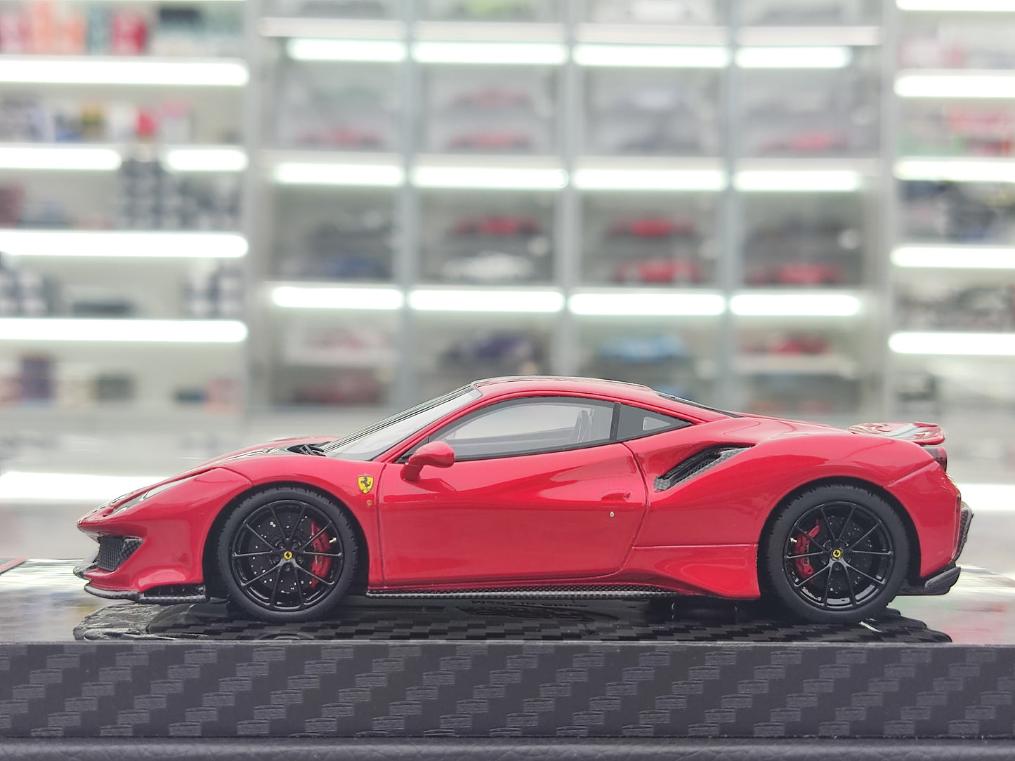 BBR 1/43 Ferrari 488 Pista F1 Red Resin Model SUMS001A
