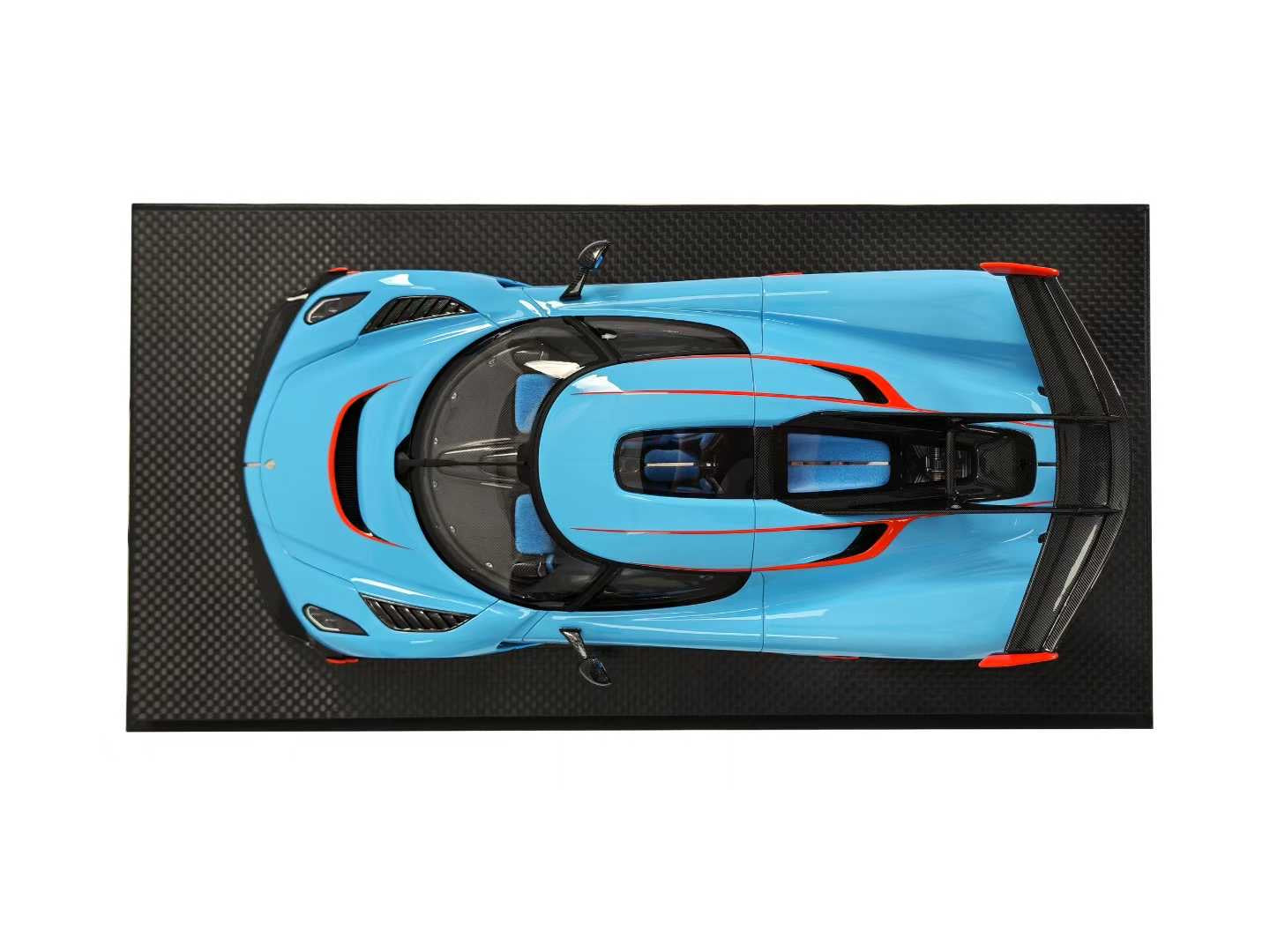 Frontiart 1/18 Koenigsegg Jesko Gulf Blue Limited Edition Model Car
