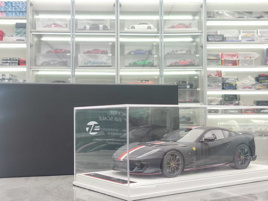 TE 1/18 Ferrari 812 Competizione Matte Black JS-TE005