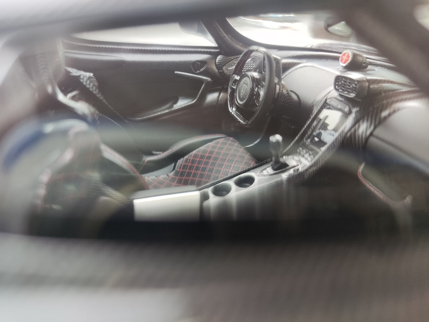 FRONTIART 1/18 Koenigsegg JESKO Bare Carbon FA173