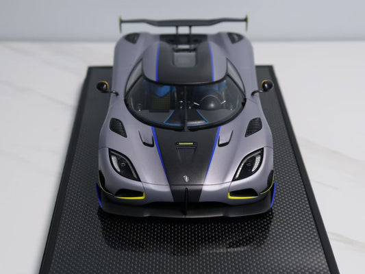 VMB 1/18 Koenigsegg Agera Prototype Matte Gray
