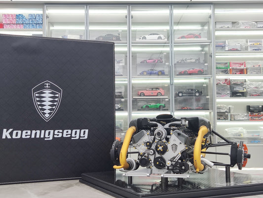 FRONTIART 1/6 Koenigsegg ONE:1 Engine Gold FA20221123-1