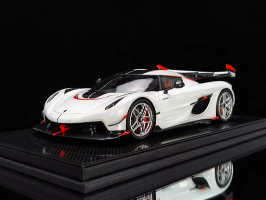 Frontiart 1/18 Koenigsegg Jesko Crystal White Model Car