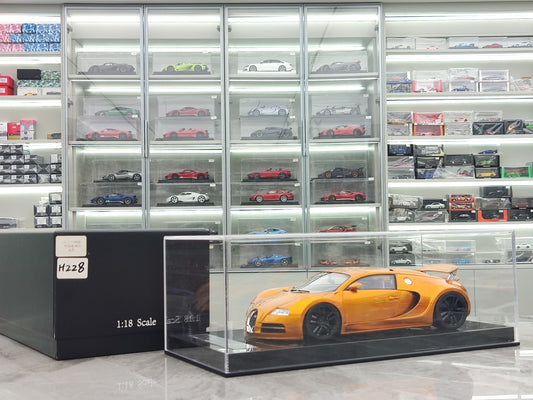 UU 1/18 Bugatti Veyron Gold Resin Car Model JS-UU002