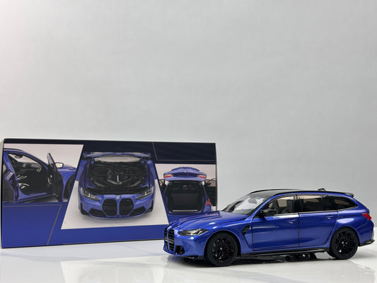 TSM MODEL 1/18 BMW M3 Touring M Portimao Blue TSM181029
