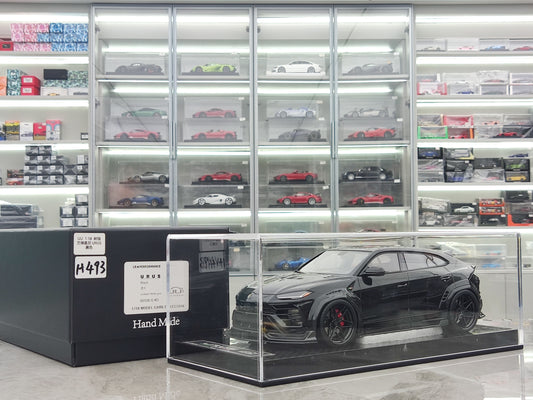 UU 1/18 Lamborghini URUS Black Simulated Car Model Decoration JS-UU009