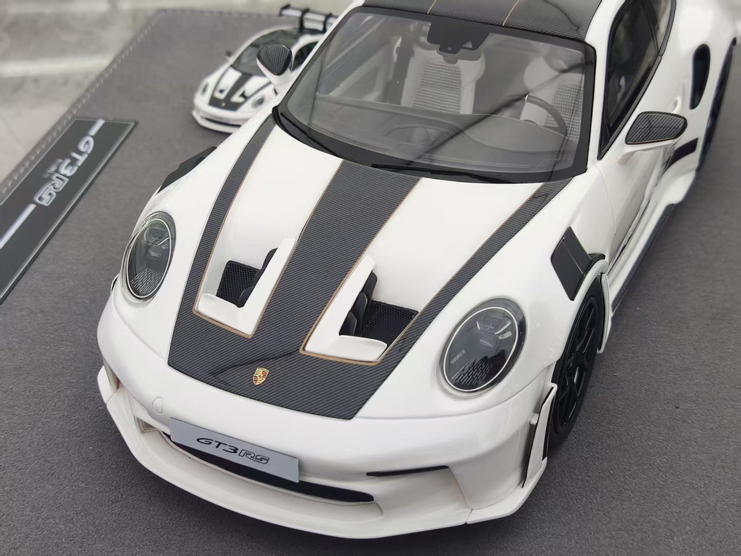 TIMOTHY&PIERRE 1/18 Porsche 911 GT3 RS Sonderwunsch White TP184