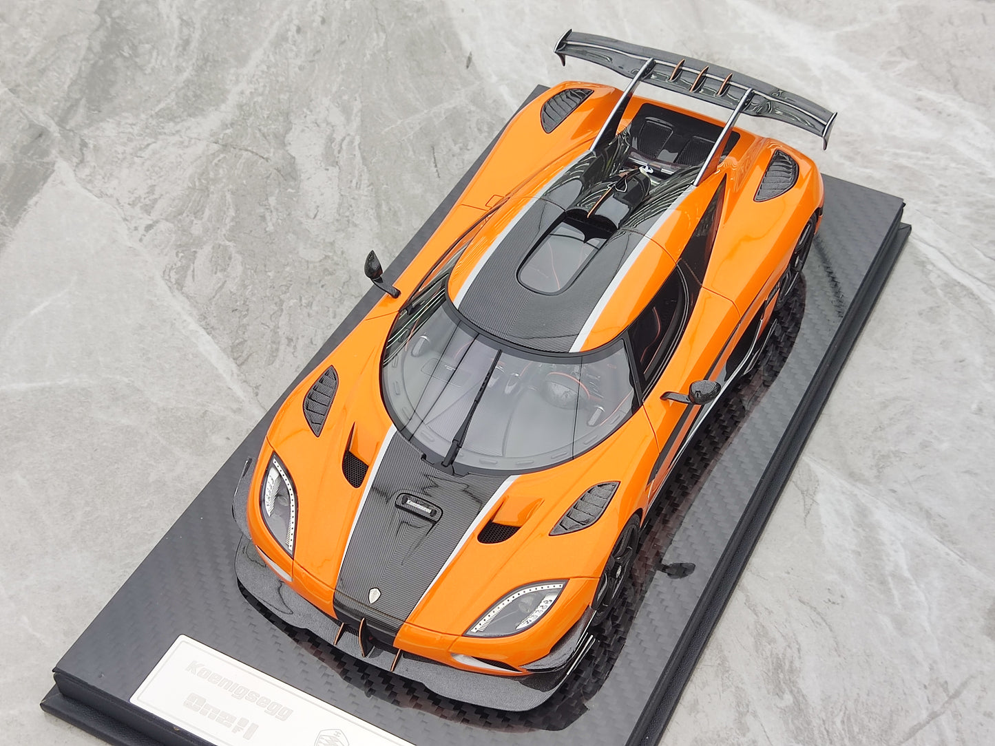 FRONTIART 1/18 Koenigsegg Agera RS One of 1 Orange FA061