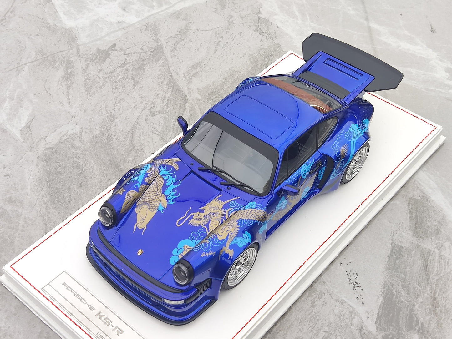 RUNNER 1/18 Porsche KS-R Limited Edition Model Car Ornaments