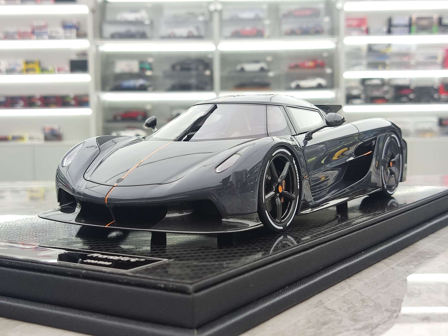 FRONTIART 1/18 Koenigsegg Jesko Grey FA130