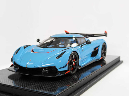 Frontiart 1/18 Koenigsegg Jesko Gulf Blue Limited Edition Model Car