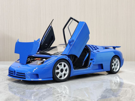 AUTOart 1:18 Bugatti EB110 SS Blue AA226
