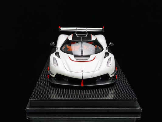 Frontiart 1/18 Koenigsegg Jesko Crystal White Model Car