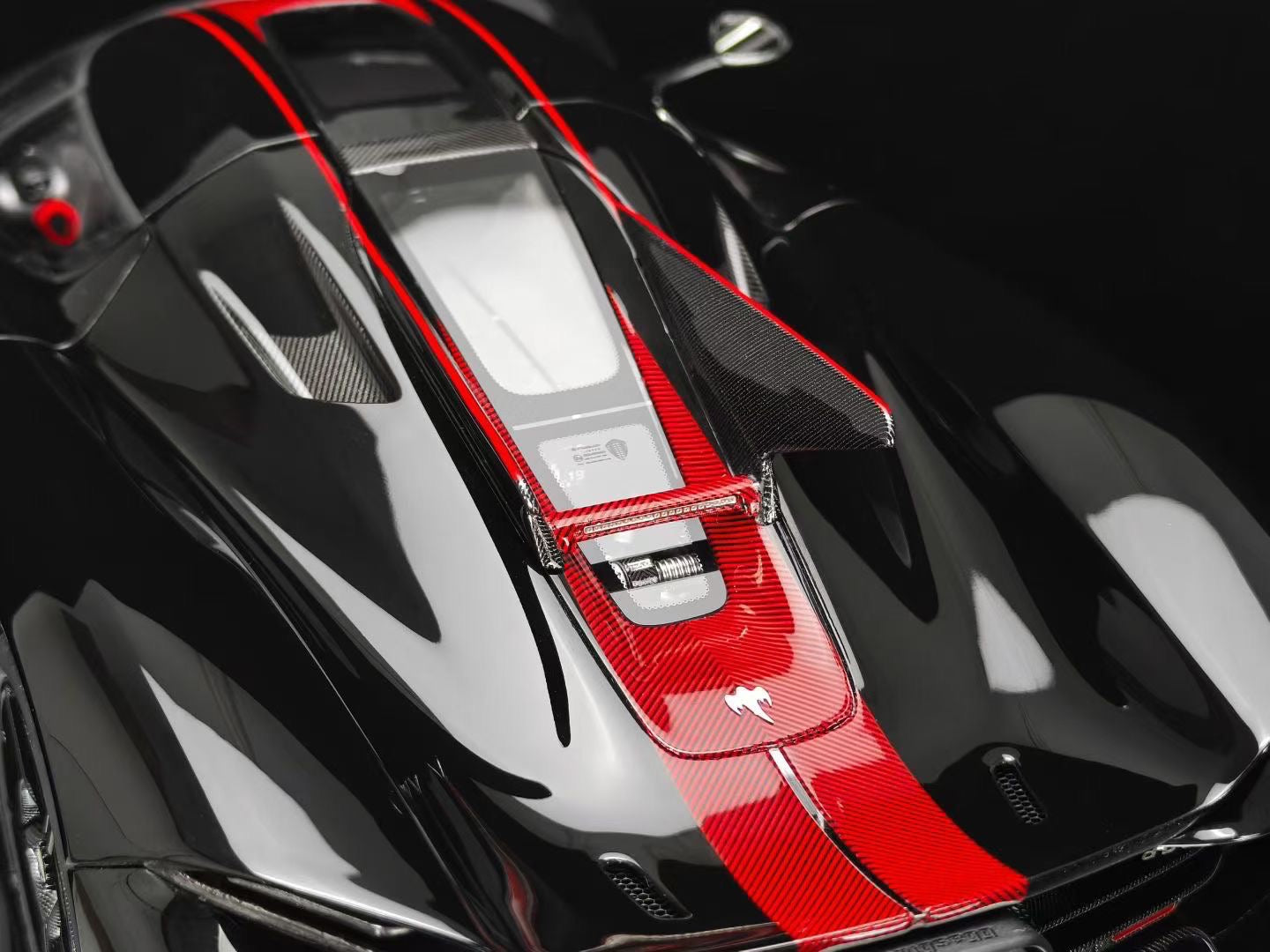 Frontiart 1/18 Koenigsegg Jesko Absolute Edition Jet Black