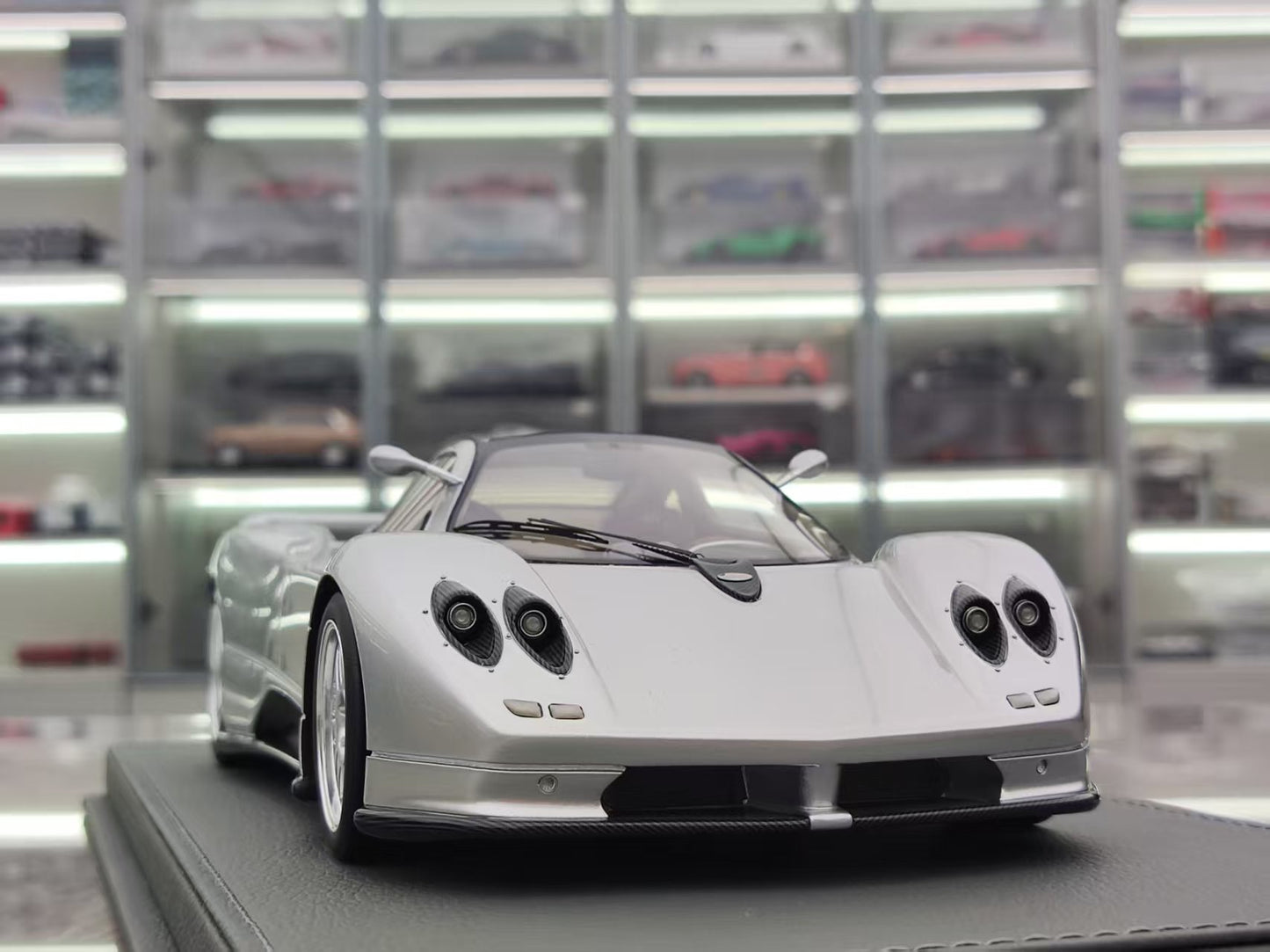 BBR 1/18 Pagani ZONDA C12 001 (20th Anniversary Edition) Silver P18170A