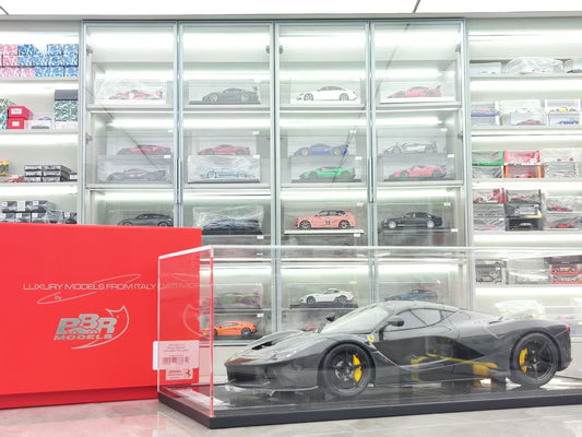 BBR 1/12 Ferrari LaFerrari Gloss Black Carbon Fiber BBR1222FC-25