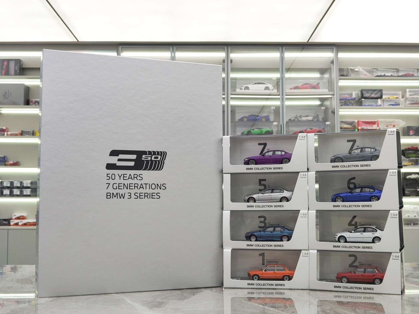 AR box 1/64 BMW 3 Series 50th Anniversary Set AR185