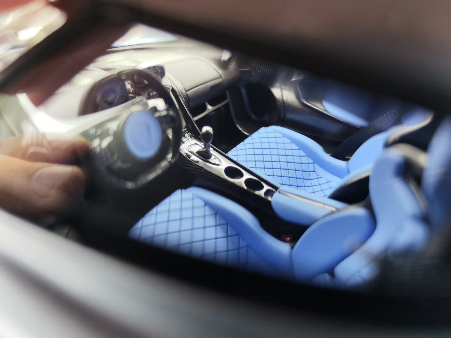 FRONTIART 1/18 Koenigsegg Jesko 7507 Blue Resin Model FA167