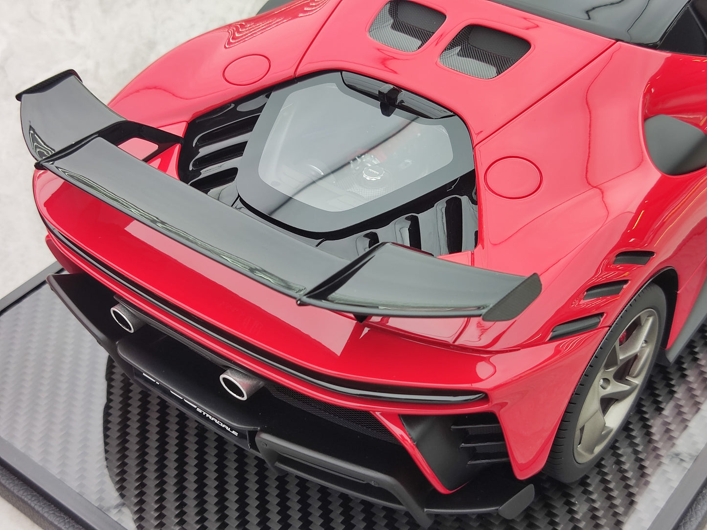 BBR 1/12 Ferrari SF90 XX Stradale Red Limited Edition Simulation Model Car BBR1220C