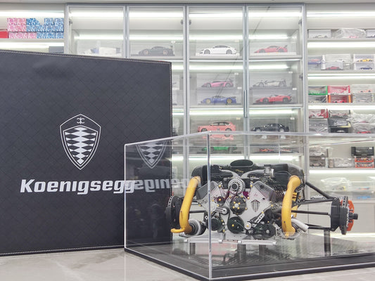 FRONTIART 1/6 Koenigsegg ONE:1 Engine Gold FA20221123-1