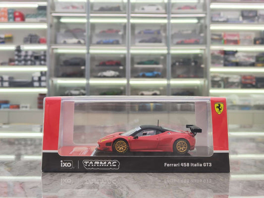 TARmac Works 1/64 Ferrari 458 Targa GT3 red T64R-073-RE