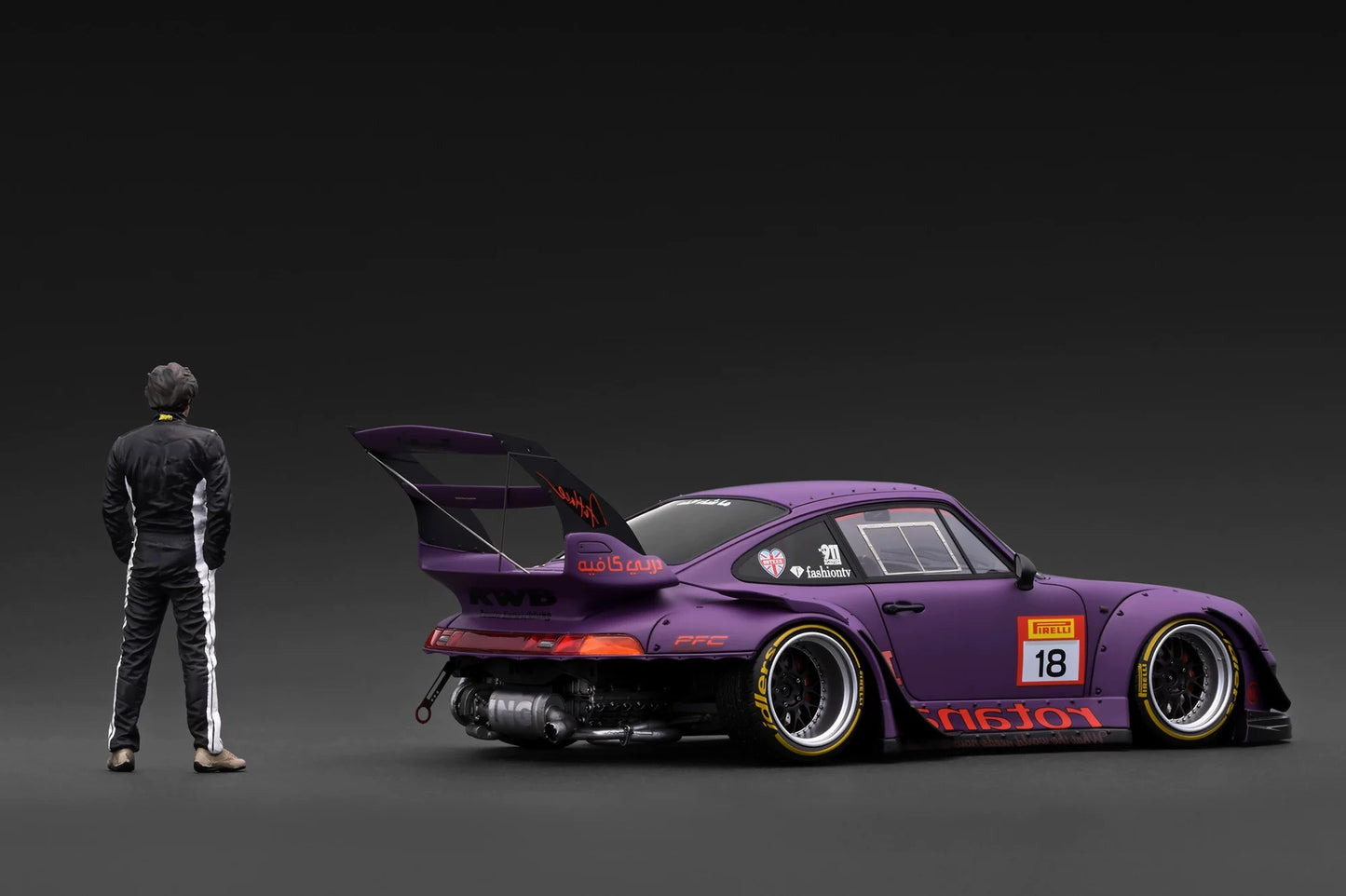 IG 1/18 Porsche RWB 993 Mr. Nakai Resin Model IG4042