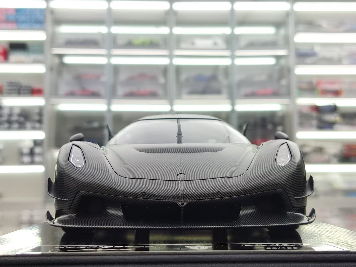 FRONTIART 1/18 Koenigsegg JESKO 7286 Full Carbon Resin Car Model FA166