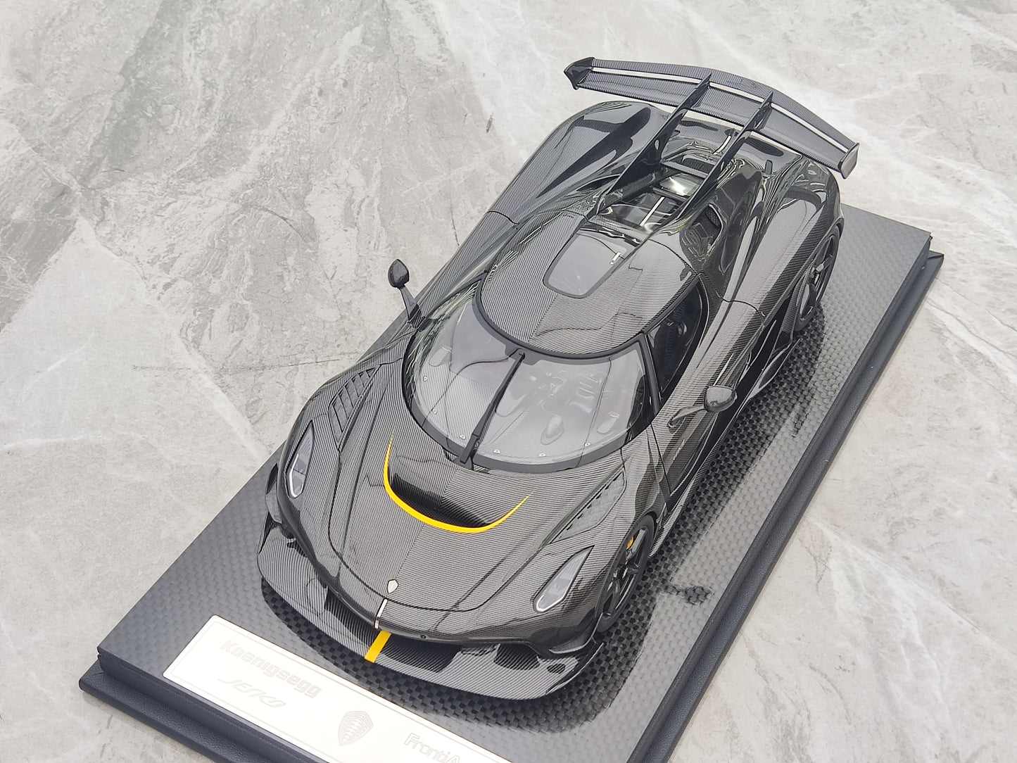 FRONTIART 1/18 Koenigsegg JESKO Bare Carbon FA173