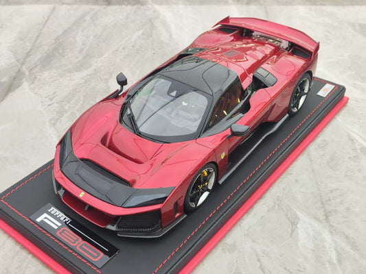 MR 1/18 Ferrari F80 Hardtop Red Model Car FE045A