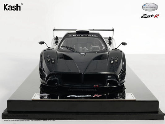 Kash Model 1/18 Pagani Zonda R Gloss Carbon Black Car Model