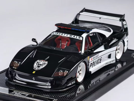 Vip Scale Models 1/18 Ferrari LB-F40 Need for Speed Police Car Painted Resin Model
