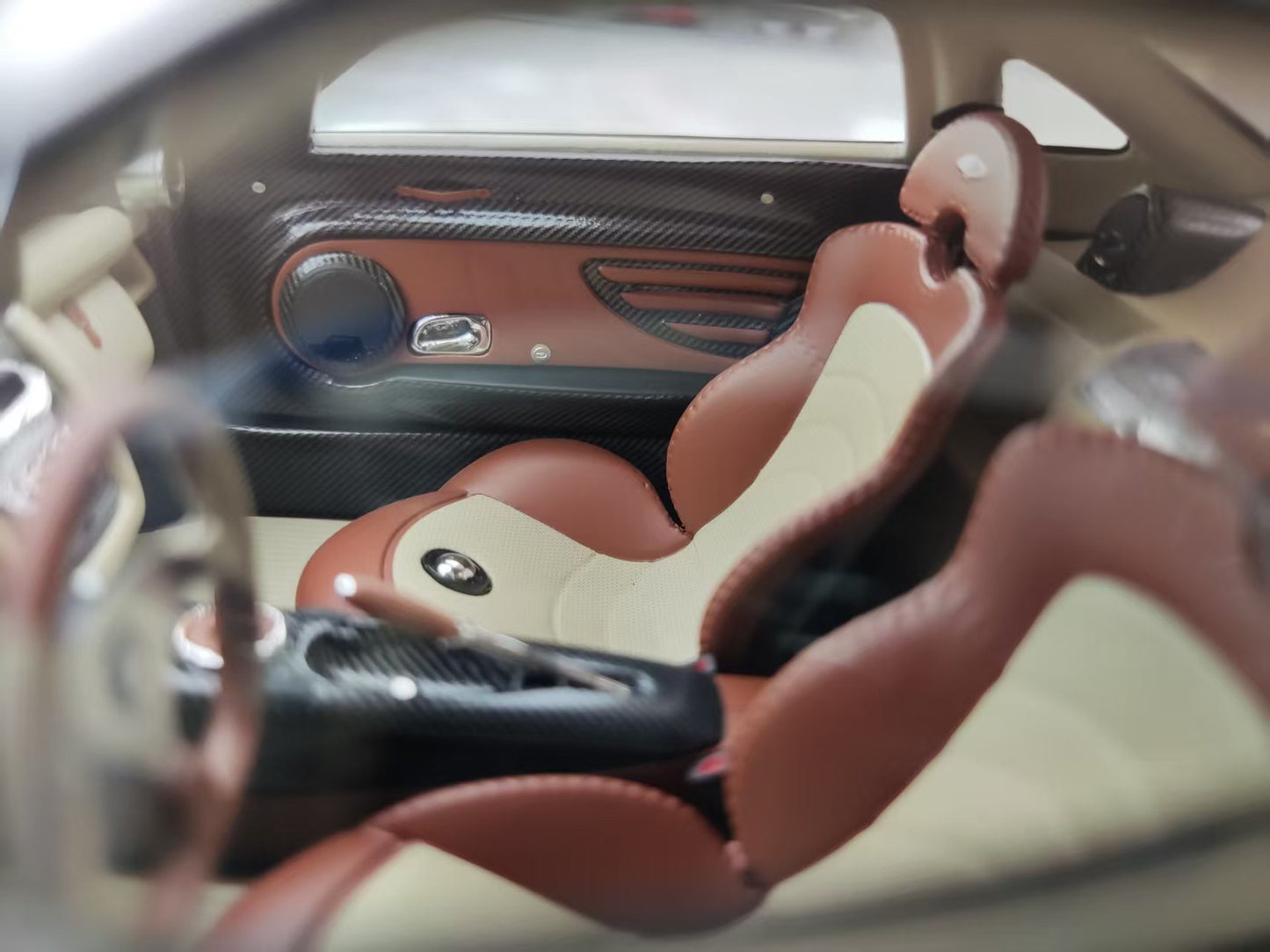 BBR 1/18 Pagani ZONDA C12 001 (20th Anniversary Edition) Silver P18170A