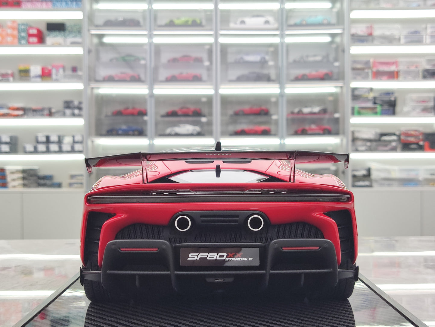 BBR 1/12 Ferrari SF90 XX Stradale Red Limited Edition Simulation Model Car BBR1220C
