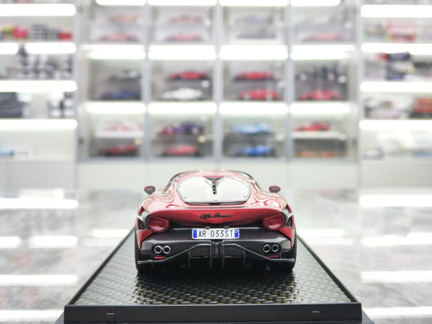 BBR 1/43 Alfa Romeo 33 Stradale Metallic Red Model Car BBRC291CH