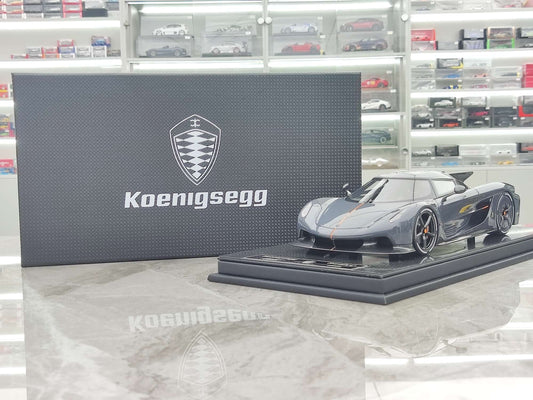 FRONTIART 1/18 Koenigsegg Jesko Grey FA130