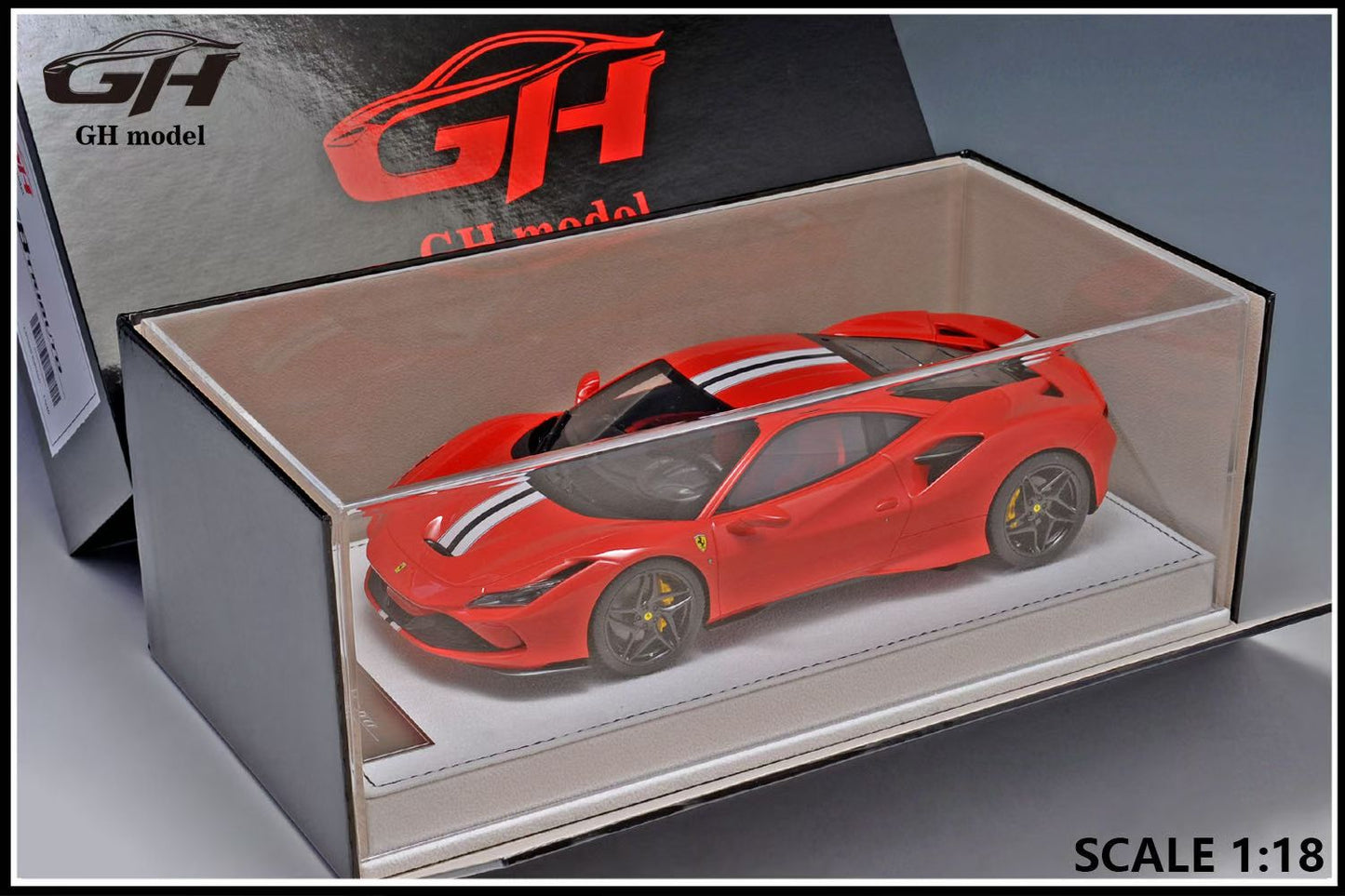 BBA 1/18 Ferrari F8 Tributo Resin Model Car