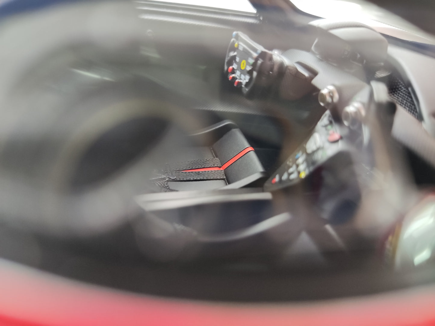 PR 1/18 Ferrari LaFerrari FXXK EVO silver simulation car model PR-004
