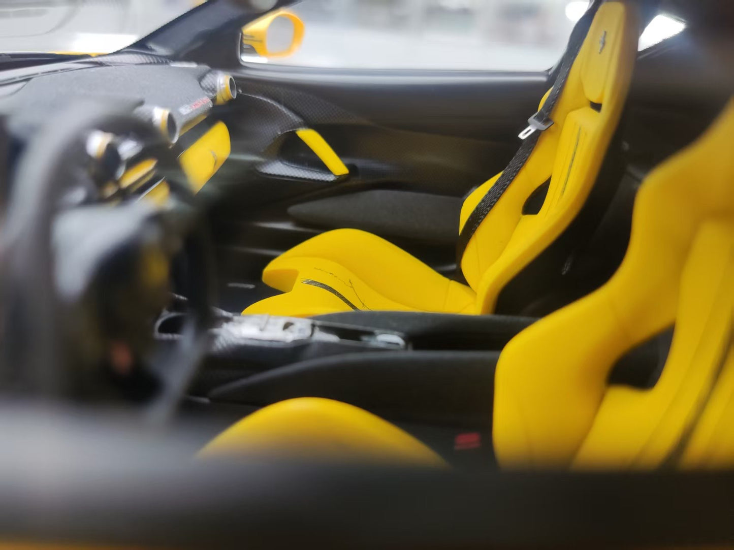BBR 1/18 Ferrari 812 Corpetizione Yellow Resin Model P18207ARTCH