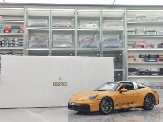 NOREV 1/18 Porsche 911 Targa 4 GTS 2025 Yellow 187190