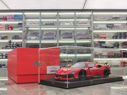 BBR 1/18 Ferrari SF90XX Standard Red Limited Edition Car Model P18237RC