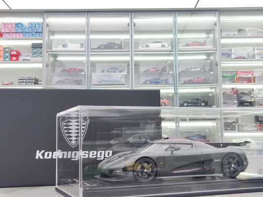 FRONTIART 1/18 Koenigsegg ONE:1 7107 Black Carbon FA060