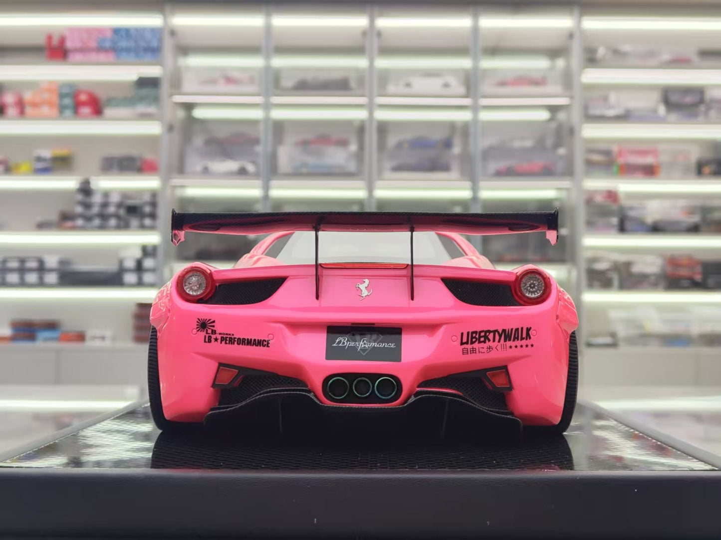 BBA Model 1/18 Ferrari 458 lbwk model car BBA021