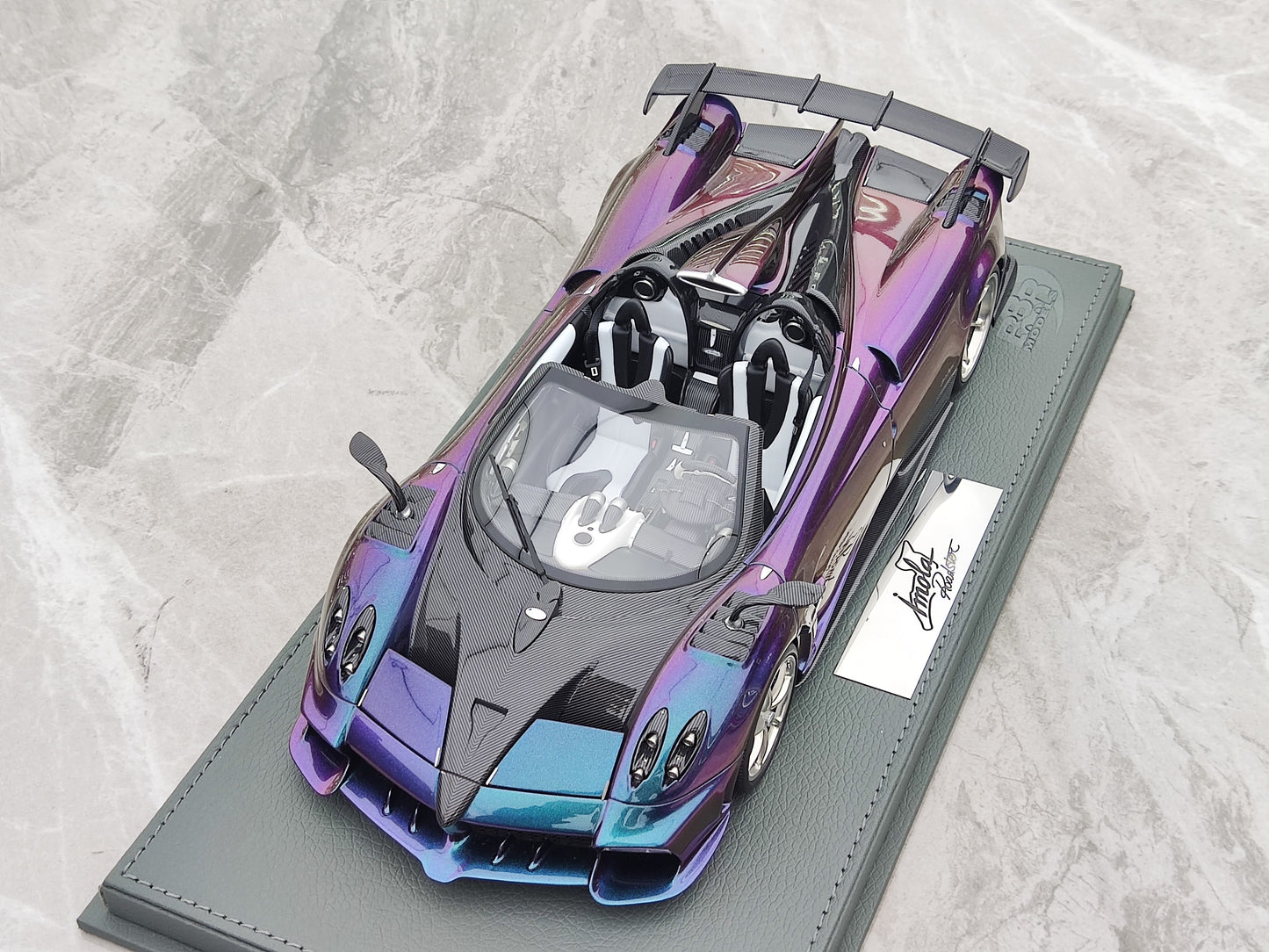 BBR 1/18 Pagani IMOLA ROADSTER Color Changing Purple P18250C